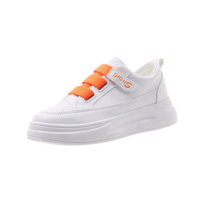 Damen Sneaker Bequem Klettverschluss Weiches Innenfutter
