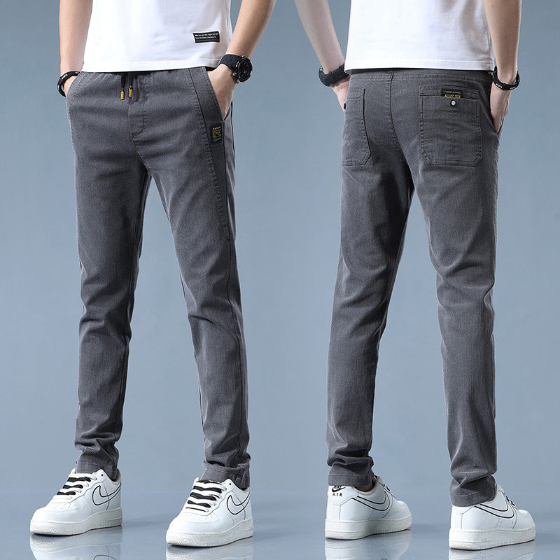 Herren Chino-Hose Modern Slim Fit Verstellbar