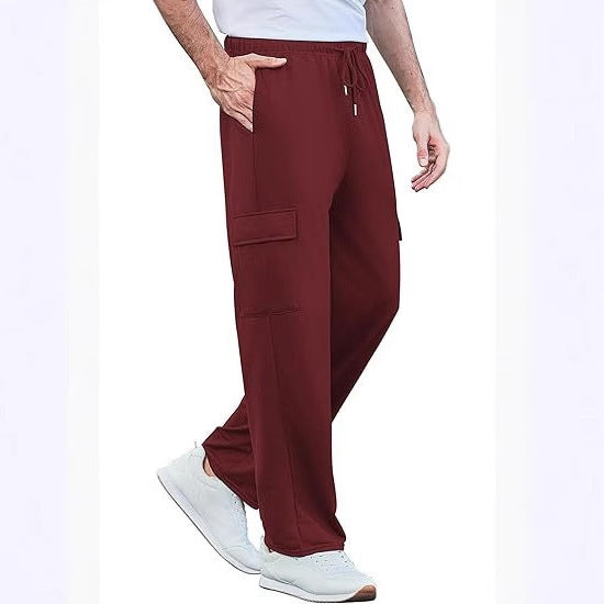 Bequeme Herren Cargo-Hose elastisch mit Taschen - BerlinGlamour