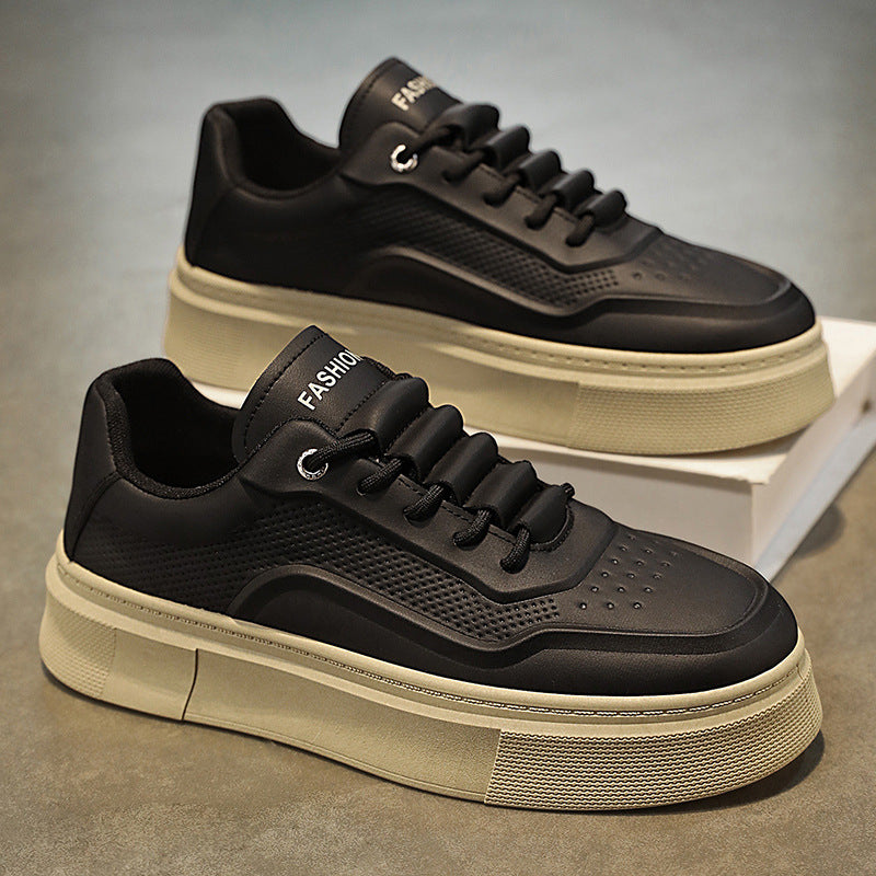Damen Sneaker Atmungsaktiv Trendig Weiße Sohle