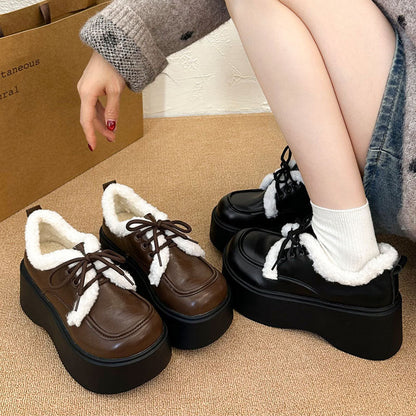 Damen Sneaker Winter Warm Innenfutter Dämpfend - BerlinGlamour