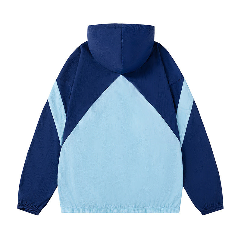 Herren Windjacke Sportlich Reflektierend Verstellbares Kapuzen