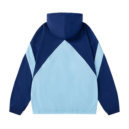 Herren Windjacke Sportlich Reflektierend Verstellbares Kapuzen