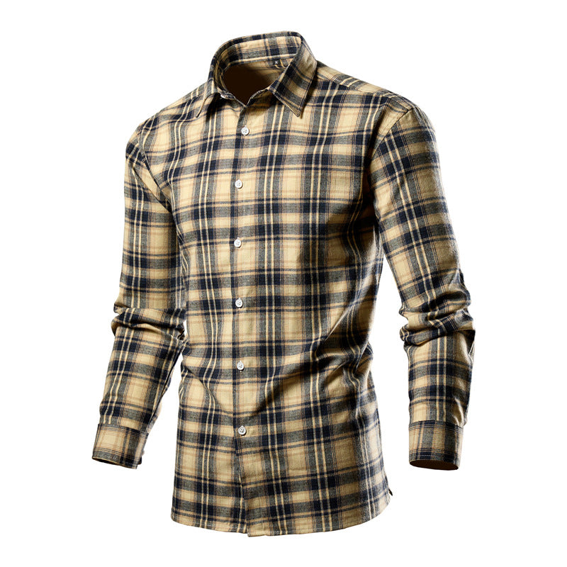 Herren Hemd Karo-Design Modern Baumwolle - BerlinGlamour