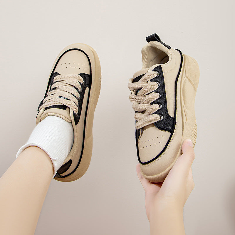 Damen Sneaker Bequem Retro Style Schuhe