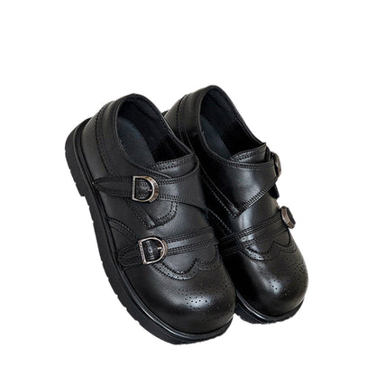 Damen Schnürschuhe Elegante Riemen Schuhe Perforiert