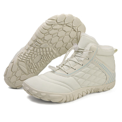 Damen Outdoor-Stiefel Warm Rutschfest Schnellschnürsystem Winter