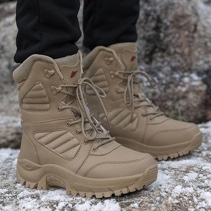 Herren Stiefel Robust Waterproof Knöchelstiefel Rutschfest