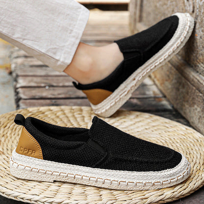 Damen Espadrilles Bequem Elastisch Ökologisch
