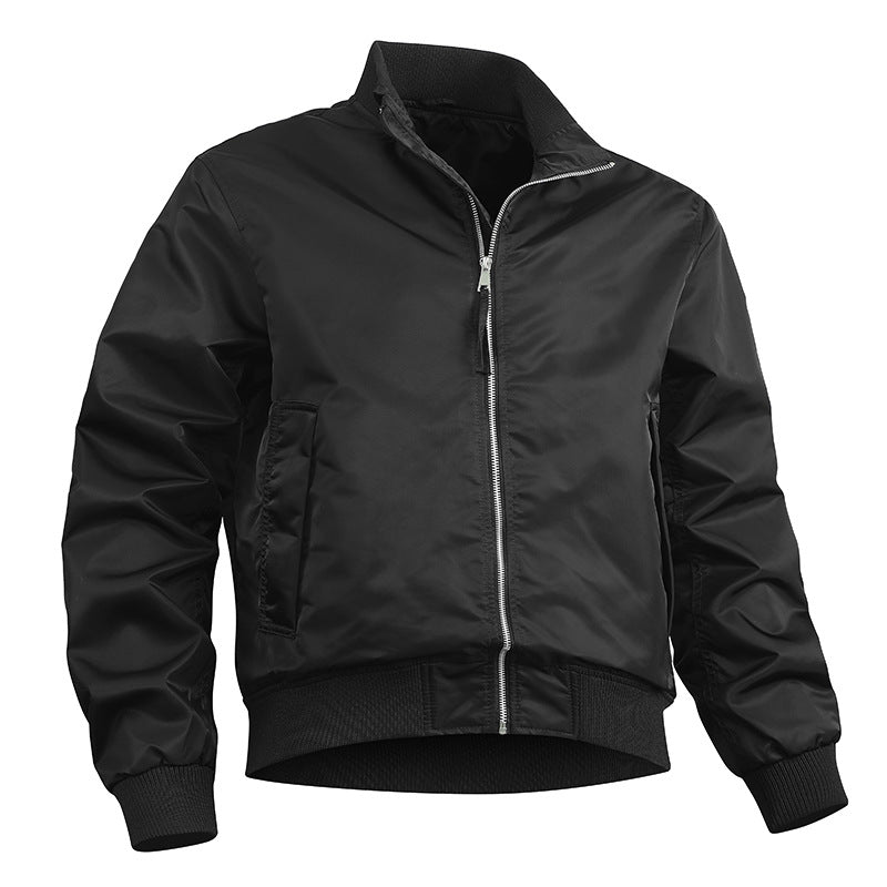 Herren Bomberjacke Modern Elastisch Leicht