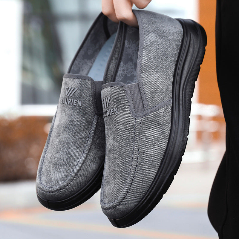 Damen Mokassins atmungsaktiv bequem Slip-On Schuhe
