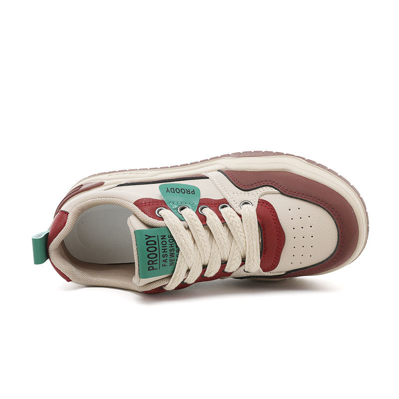 Damen Sneaker Sportlich Chunky Laufschuhe Bequem