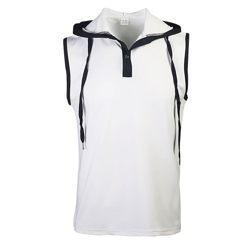 Herren Sportshirt Ärmellos Atmungsaktiv Leicht