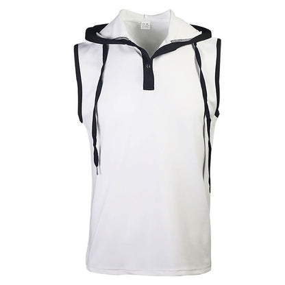 Herren Sportshirt Ärmellos Atmungsaktiv Leicht