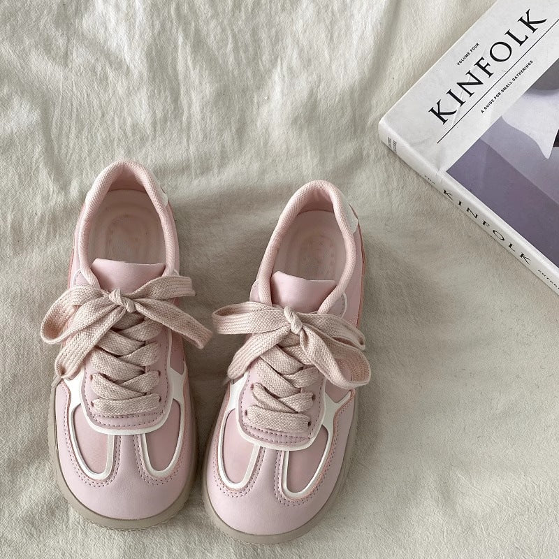 Damen Sneaker atmungsaktiv Mesh Weiß Sport