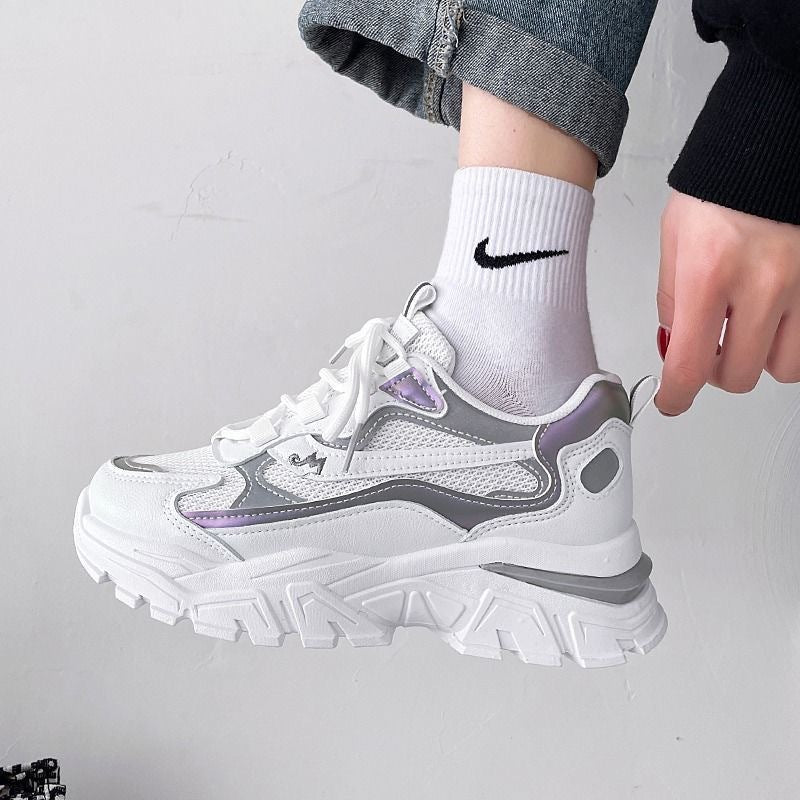 Damen Sneaker Sportlich Bequem Heidi Mode