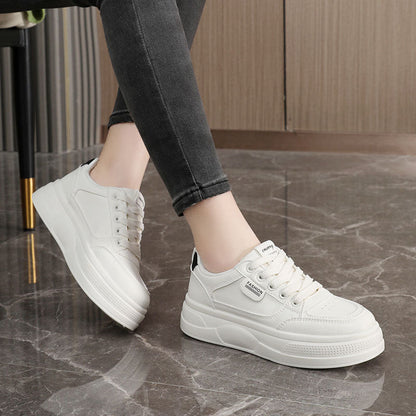 Damen Plateau Sneaker Modern mit Polsterung und Komfortsohle
