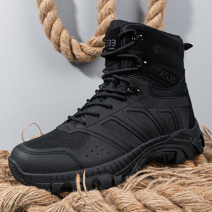 Wanderschuhe Herren Outdoor Robust Waterproof Griffige Sohle