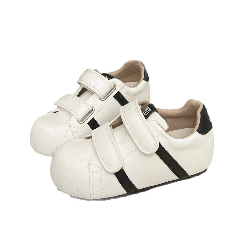 Damen Sneaker Sportlich Rutschfest Mit Klettverschluss