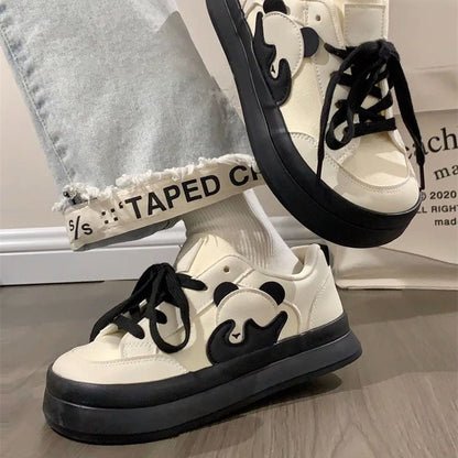 Damen Sneaker Modisch Urban mit Gepolsterte Sohle