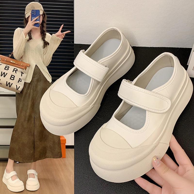 Damen Sneaker Komfortabel Slip-On Weite Passform Klettverschluss - BerlinGlamour