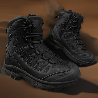 Wanderschuhe Herren Waterproof Trekkingstiefel rutschfest Knöchelschutz