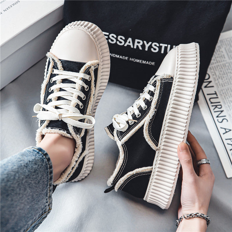 Damen Sneaker Schnürschuhe Trendy Sportlich Robust - BerlinGlamour