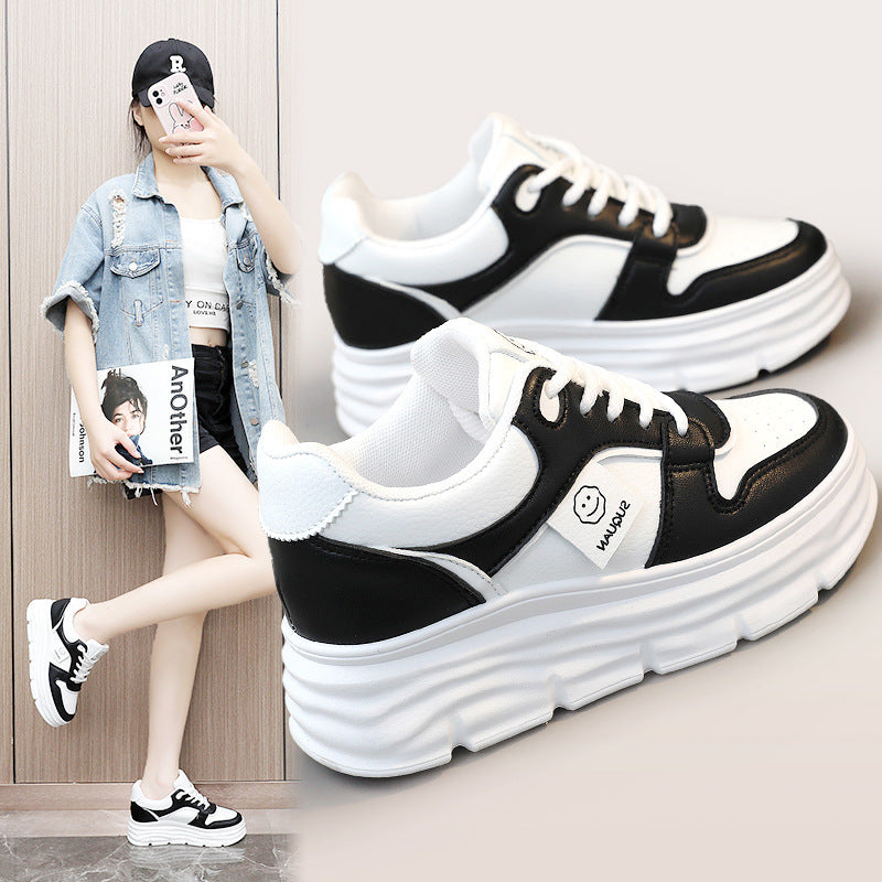 Damen Sneaker Plateau Schuhe Mit Dämpfung Trendy - BerlinGlamour
