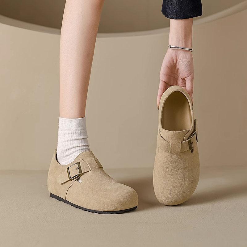 Damen Schuhe Molletten Bequem Verstellbar Modisch