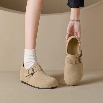 Damen Schuhe Molletten Bequem Verstellbar Modisch