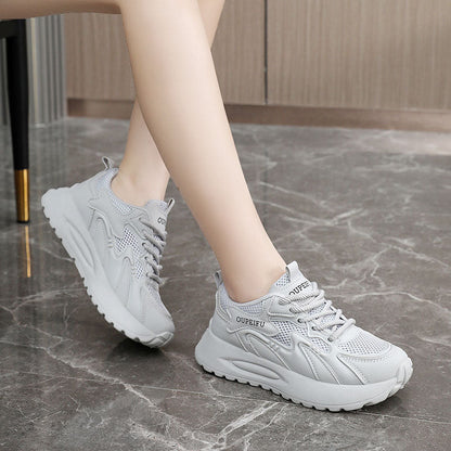 Damen Sneaker atmungsaktiv Mesh Modern Sport