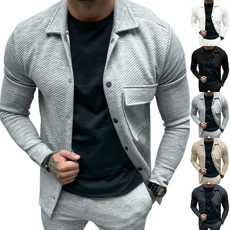 Herren Blazer Jacke Mit Brusttasche Modern - BerlinGlamour