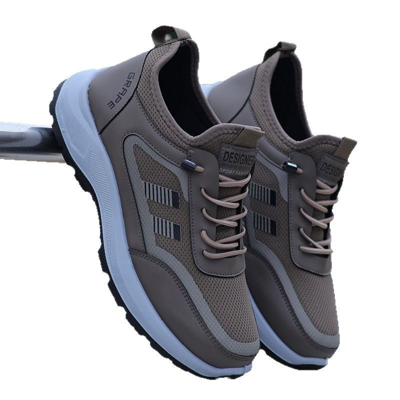 Damen Sneaker Sportlich Atmungsaktiv Weiße Laufschuhe