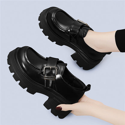 Damen Slipper Robust Bequem mit Schnalle Modisch