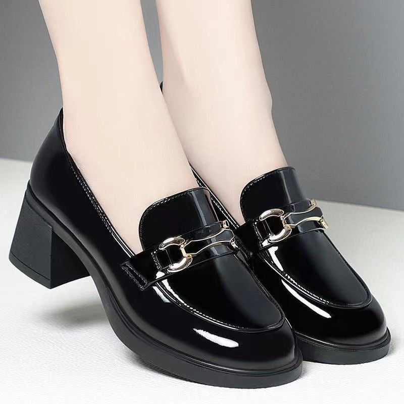 Damen Pumps Elegante Schnalle Schuhe Bequem Moderne