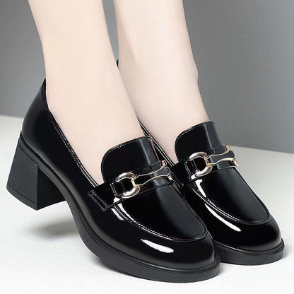 Damen Pumps Elegante Schnalle Schuhe Bequem Moderne