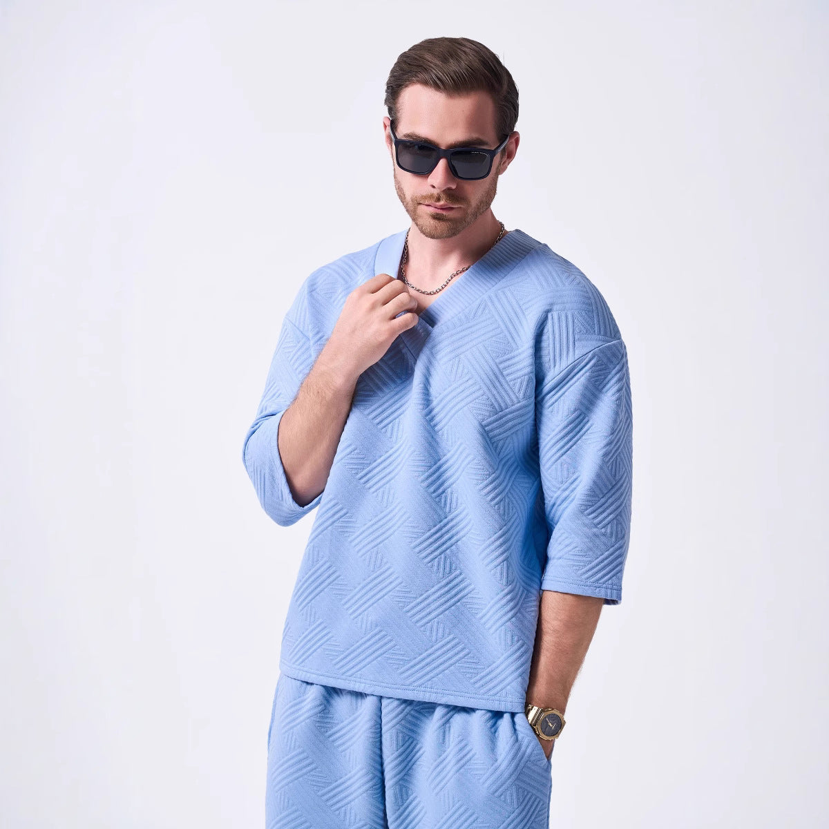 Herren T-Shirt Oversized Lässig Berlin Style - BerlinGlamour