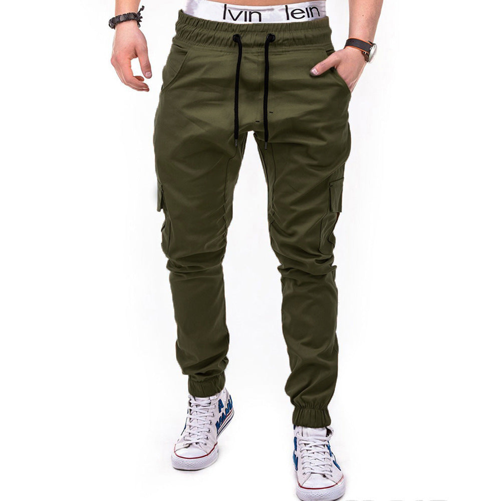 Herren Cargo Jogginghose mit elastischem Bund und praktischen Seitentaschen Berlin Glamour