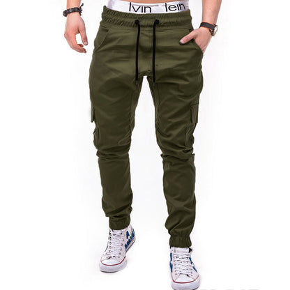 Herren Cargo Jogginghose mit elastischem Bund und praktischen Seitentaschen Berlin Glamour