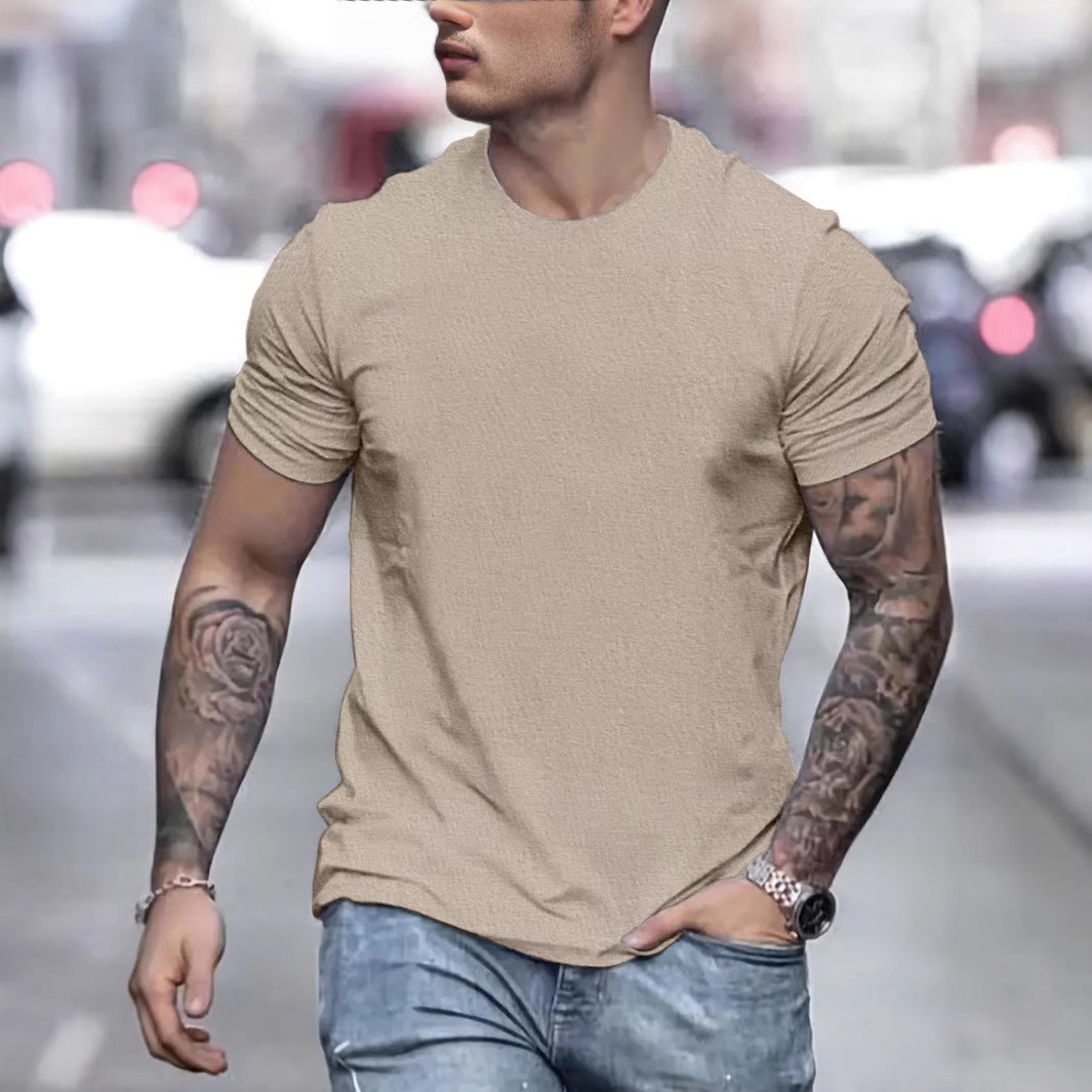 Bequemes Herren T-Shirt mit Struktur Optik