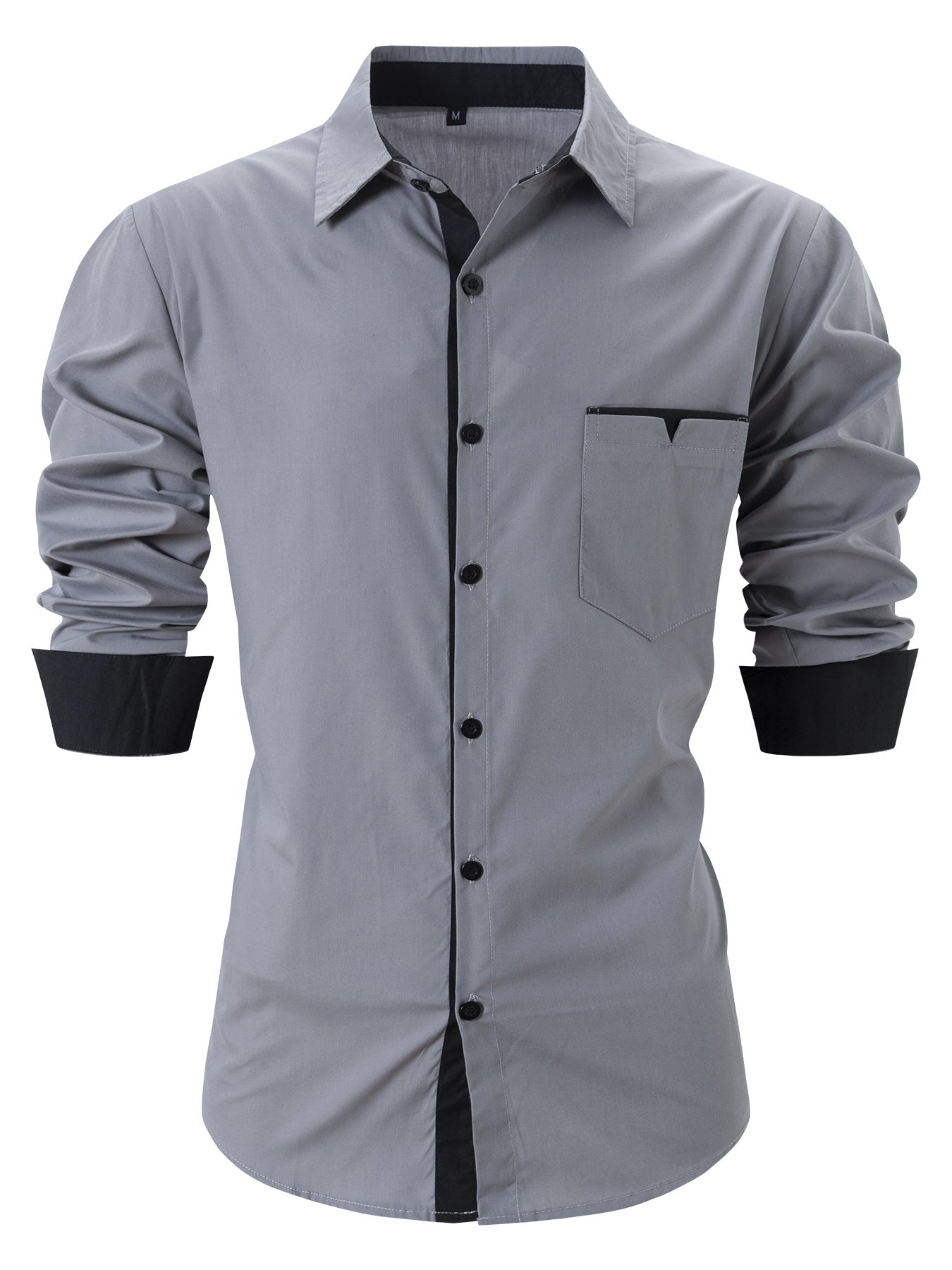 Herren Hemd Kontrastkragen Elegantes Design Berlin