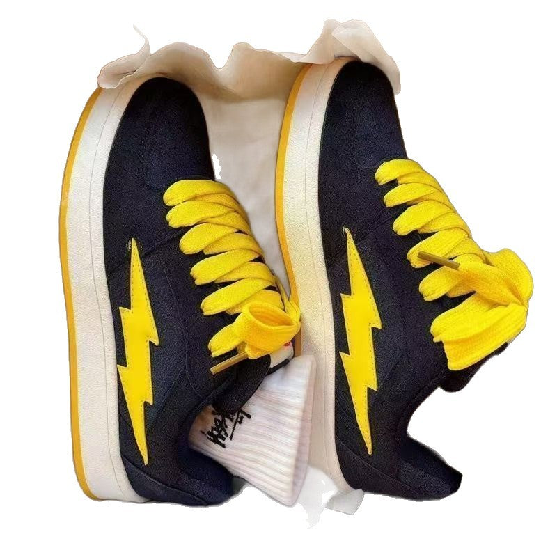 Damen Sneaker Sportlich Rutschsicher Weiss