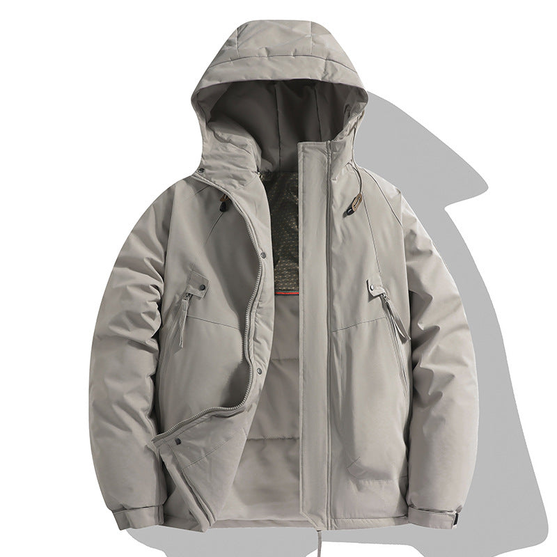 Herren Funktionsjacke Wasserdicht mit Kapuze Isolierung