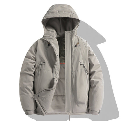 Herren Funktionsjacke Wasserdicht mit Kapuze Isolierung
