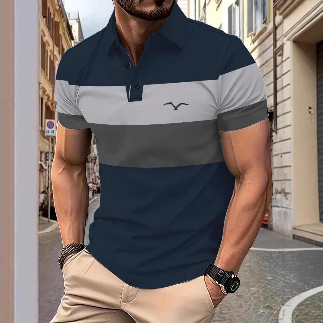 Herren Poloshirt Kurzarm Farbenfroh Modern Berlin