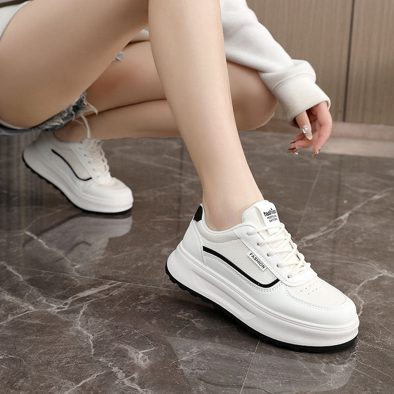 Damen Plateau Sneaker Bequem Schick DamenSchuhe Hoch