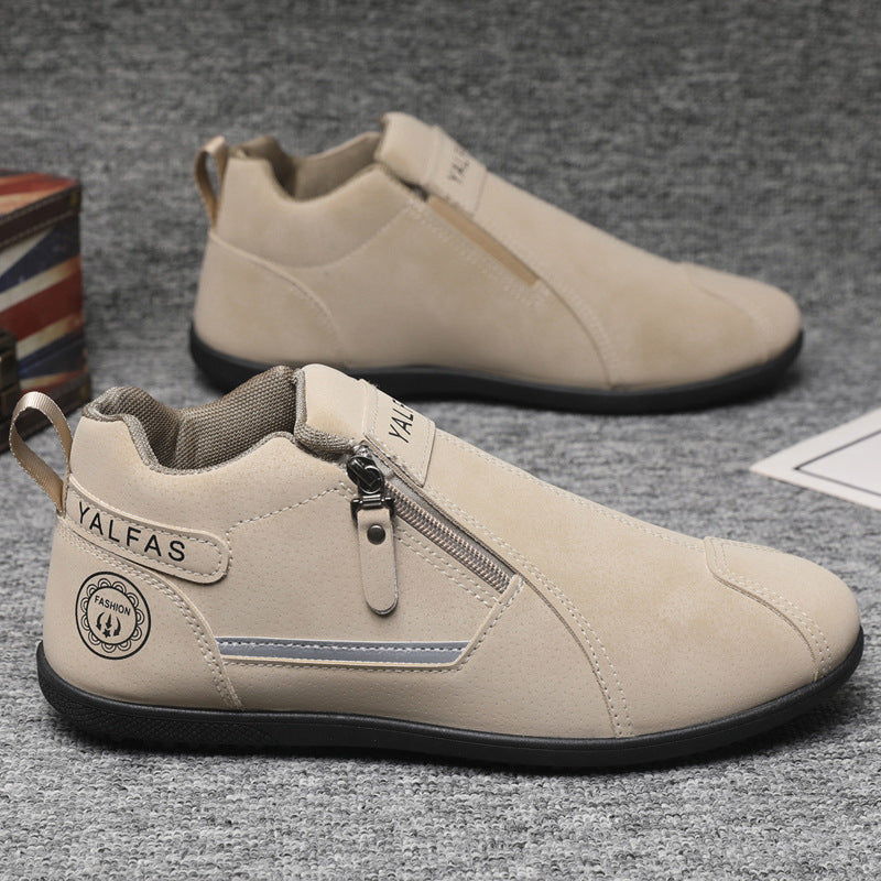 Damen Stiefeletten Bequem Elegante Reißverschluss Schuhe