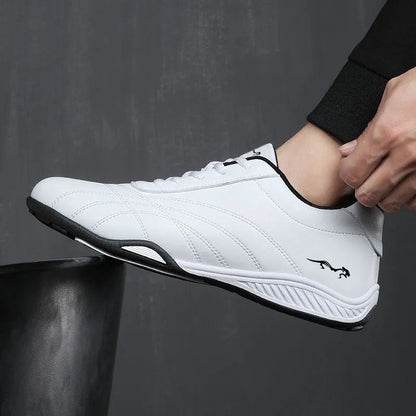 Herren Sportschuhe Leder Laufschuhe Komfortabel - BerlinGlamour