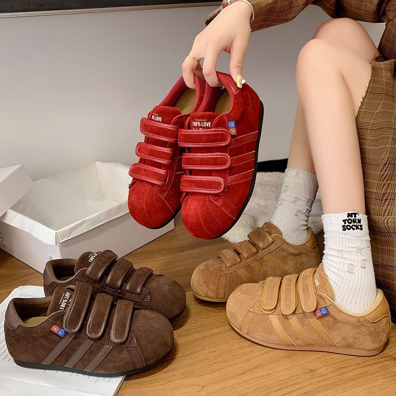 Damen Schuhe Klettverschluss Weich Bequem Komfort - BerlinGlamour