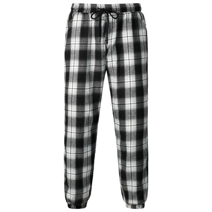 Herren Freizeithose Gemustert Bequem Mit Gummizug